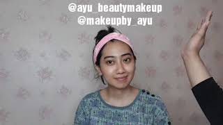 preview picture of video 'Flawless look makeup by ayu'