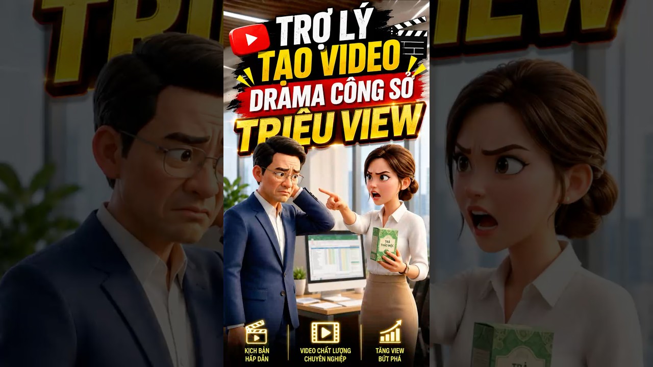 Chatbot Tạo Video Drama Gia Đình, Công Sở