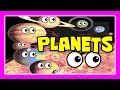 Planet Song Planets Of Solar System With Pluto Educational Video By JeannetChannel