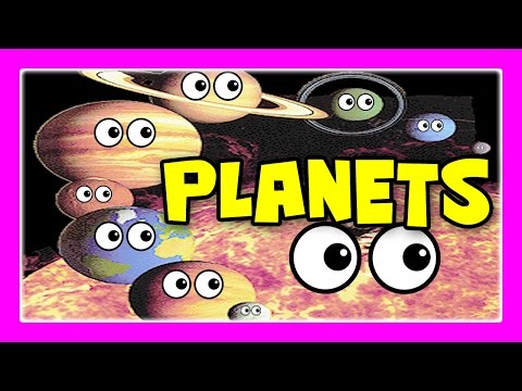 Planet Song - Planets of Solar System with Pluto / Educational Video by JeannetChannel