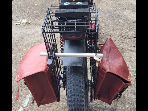 20220605 Temporary Pannier Rack - Ariel Rider Grizzly V2