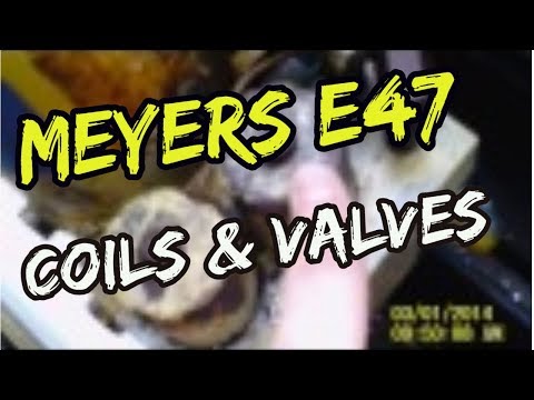 Meyer E47 Electro touch coils & valves "what they do & which is which"