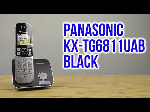 PANASONIC KX-TG6811UAB - video