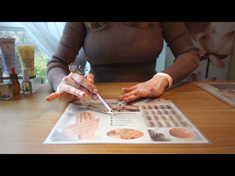 ASMR Nail & Hand Spa Consultation | Soft, Classic Style