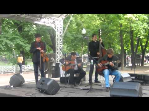 DJANGOBAND & Vincent Millioud - Концерт  на Патриарших прудах