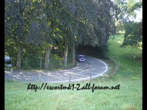 Johnny Delhez: Ford Escort MK2 RS - Montée historique du Maquisard 2009