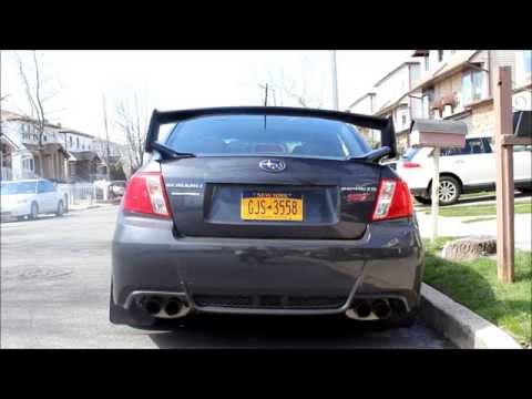 2013 WRX STi SPT & Corsa Catback Exhaust Comparison