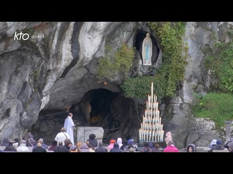 Chapelet du 2 décembre 2022 à Lourdes