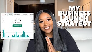 22k in 1 day | My Business Launch Strategy: Tips To Successfully Launch Your Business