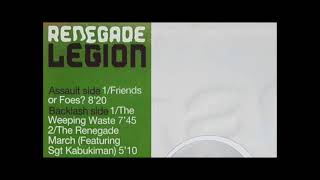 Renegade Legion ‎- Friends Or Foes - Hard Trance 1993 - Disco Storia Imperiale -