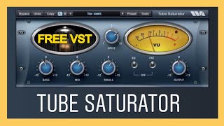 Video thumbnail for Tube Saturator Vintage by WAVE ARTS (FREE plugin) by Produccions F 2 F