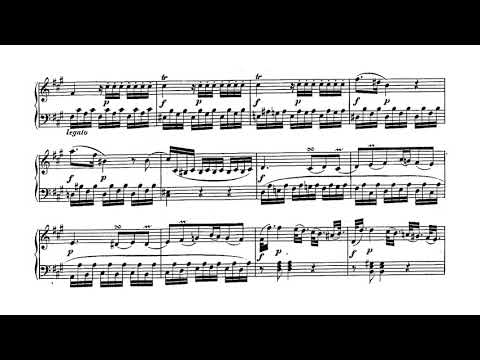 Mozart: Piano Sonata No. 6 "Dürnitz" in D major, K.284 [Uchida]