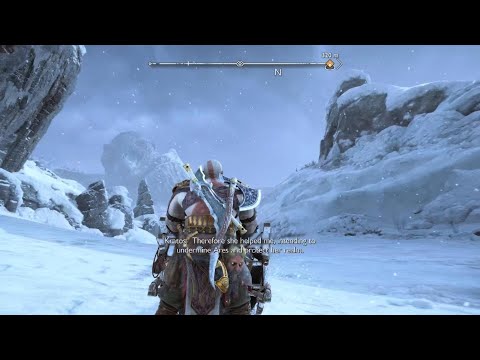 God of War Ragnarök finding  world serpent  sleep