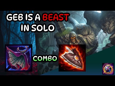 Max cooldown is just  OP | Smite 2 - Geb solo