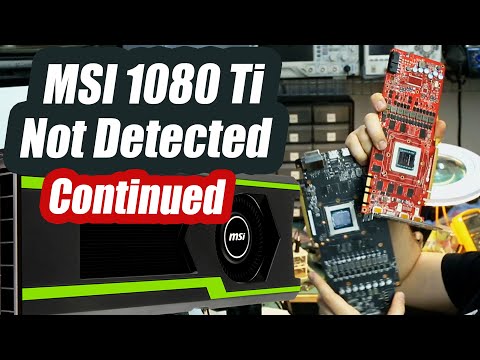 MSI 1080 TI Blower Graphics Card Repair - Is it fixable? - Continued