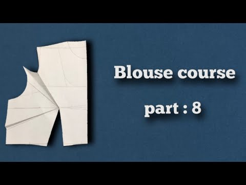 blouse course part:8/professional blouse course/shabbir master/simple blouse cutting/pattern making