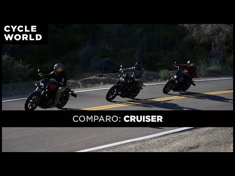 2022 New-School Cruiser - Harley-Davidson Nightster vs. Honda Rebel 1100 DCT vs. Indian Scout Rogue