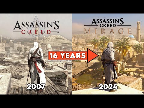 Assassin’s Creed Mirage vs Assassin’s Creed 1 - Physics and Details Comparison