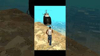 Insane GTA San Andreas Helicopter Hijack! #shorts #gtasa