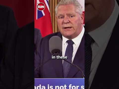 Doug Ford moves ahead with jacking up American electricity bills in response to Trump's tariffs.
