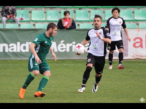 Resumen del partido Mérida AD-Betis Deportivo (3-1)