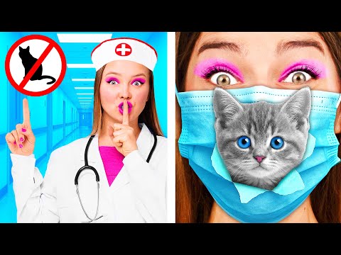 Funny Ways To Sneak Pets Into The Hospital