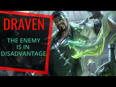 WHEN DRAVEN PLAYS, THE ENEMY IS IN DISADVANTAGE!! •DIAMOND ELO• Best Draven World - Vincent´s Draven