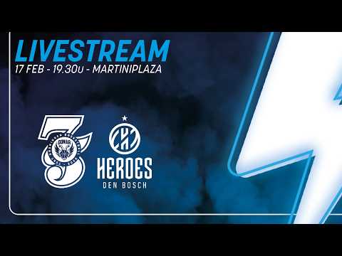 LIVE | Donar Groningen vs. Heroes Den Bosch 17-2-2026