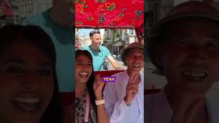 Vietnamese man lets me drive his rickshaw 🇻🇳 #vietnamtravel #vietnam #hanoi