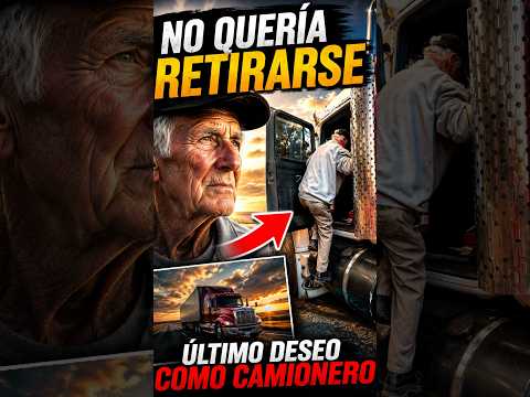 SU ÚLTIMO DESEO COMO CAMIONERO ❤️🚛 #TruckerLife #RoadLife #Camioneros #Leyenda