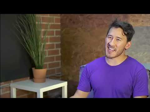 markiplier gets attacked by his mic(full scene)