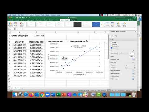 How to remove gridlines from graph in Excel