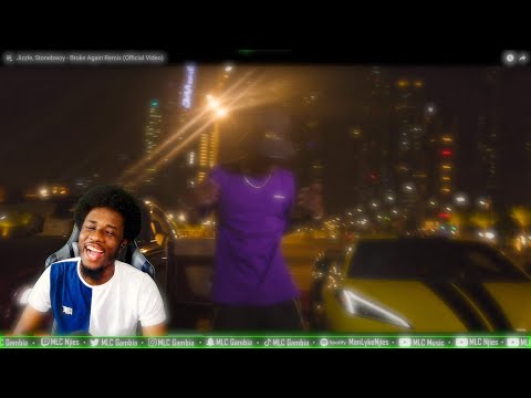 Jizzle, Stonebwoy - Broke Again Remix (Official Video) [UK REACTION] | MLC Gambia🇬🇲