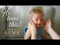 ASMR Baby Face Scalp Massage So Calm So Sleepy