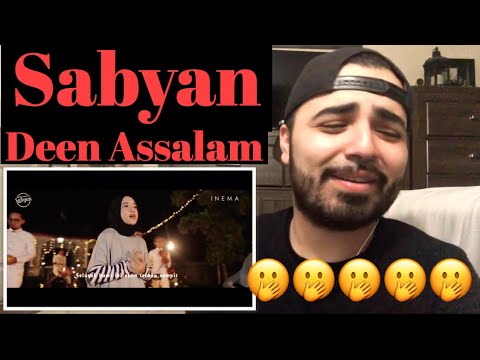 Reacting to Cover By Sabyan Singing  Deen Assalam