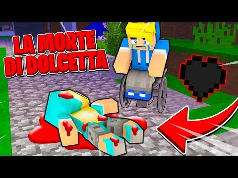 DOLCETTA É MORTA!!! - Famiglia su Minecraft #17