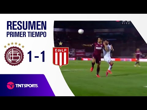 RESUMEN Primer Tiempo | Lanús vs. Estudiantes LP (1-1) | Fecha 20-Torneo de la Liga 2021
