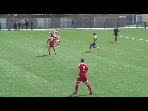 Haringey Borough 5-4 Bowers & Pitsea.  Ryman Isthmian League Division 1 North.  Sat15Apr2017