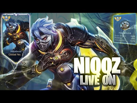 🔴 AO VIVO 🔴 RUSHANDO TOP 1 GLOBAL HAYABUSA 04/01 | MOBILE LEGENDS BANG BANG MLBB