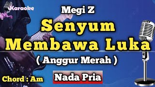 Download lagu SENYUM MEMBAWA LUKA - MEGI Z [KARAOKE DANGDUT] NADA PRIA mp3