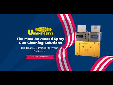 UG5000W Spray Gun Washer – How It Works