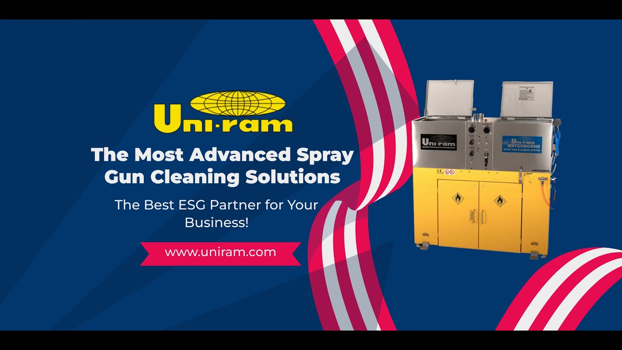 UG5000W スプレーガンウォッシャー – 動作紹介