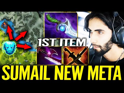 SumaiL 1st Item Diffusal Blade Max Slow Morphling New Meta Build Dota 2