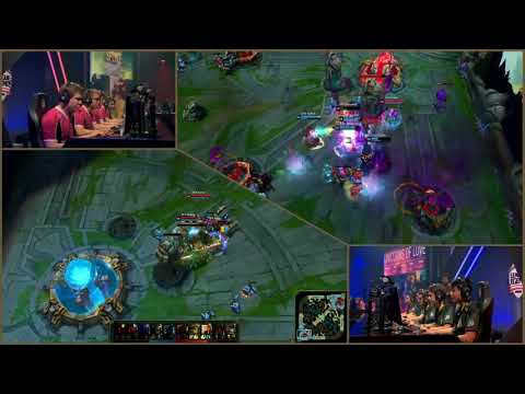 EU LCS base race Splyce vs Unicorns of Love 2018