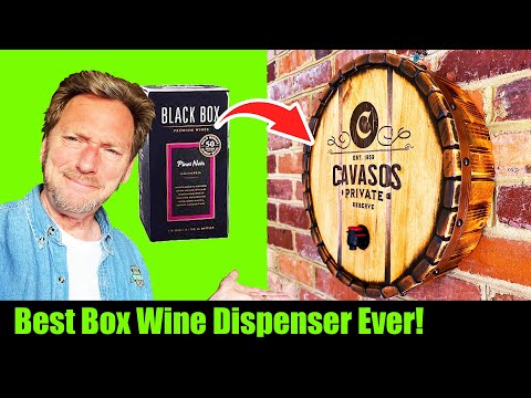 Make A  Custom Box Wine Wall Keg.