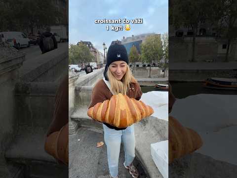 Tento croissant váži 1 kg?! Inak @LIDLSlovensko mácestovný vankúšik v tvare croissantu #spolupraca