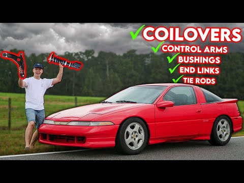 Totally Transforming the $1500 Eclipse With NEW SUSPENSION!