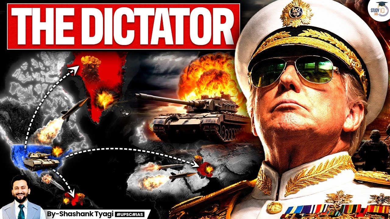 New Dictator Of World Donald Trump |  USA Vs Venezuela, China, Russia,Greenland & India | Geopolitic