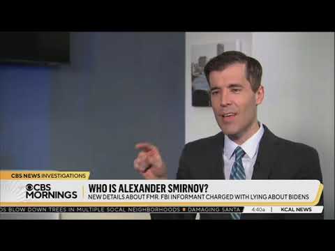 Alexander Smirnov charged w/ telling lies about Biden family, after contact w/ Russian Intelligence