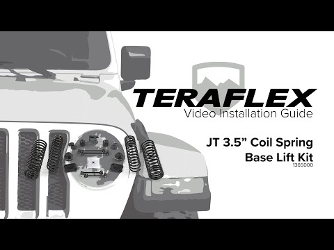 JT: 3.5" Coil Spring Base Lift Kit Install | TeraFlex